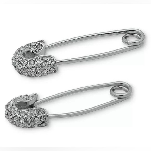 NWT! KARL LAGERFELD EARRINGS! GOLD OR SILVER I HAVE BOTH COLORS! LMK! - Picture 2 of 4